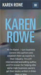 Mobile Screenshot of karenrowe.com